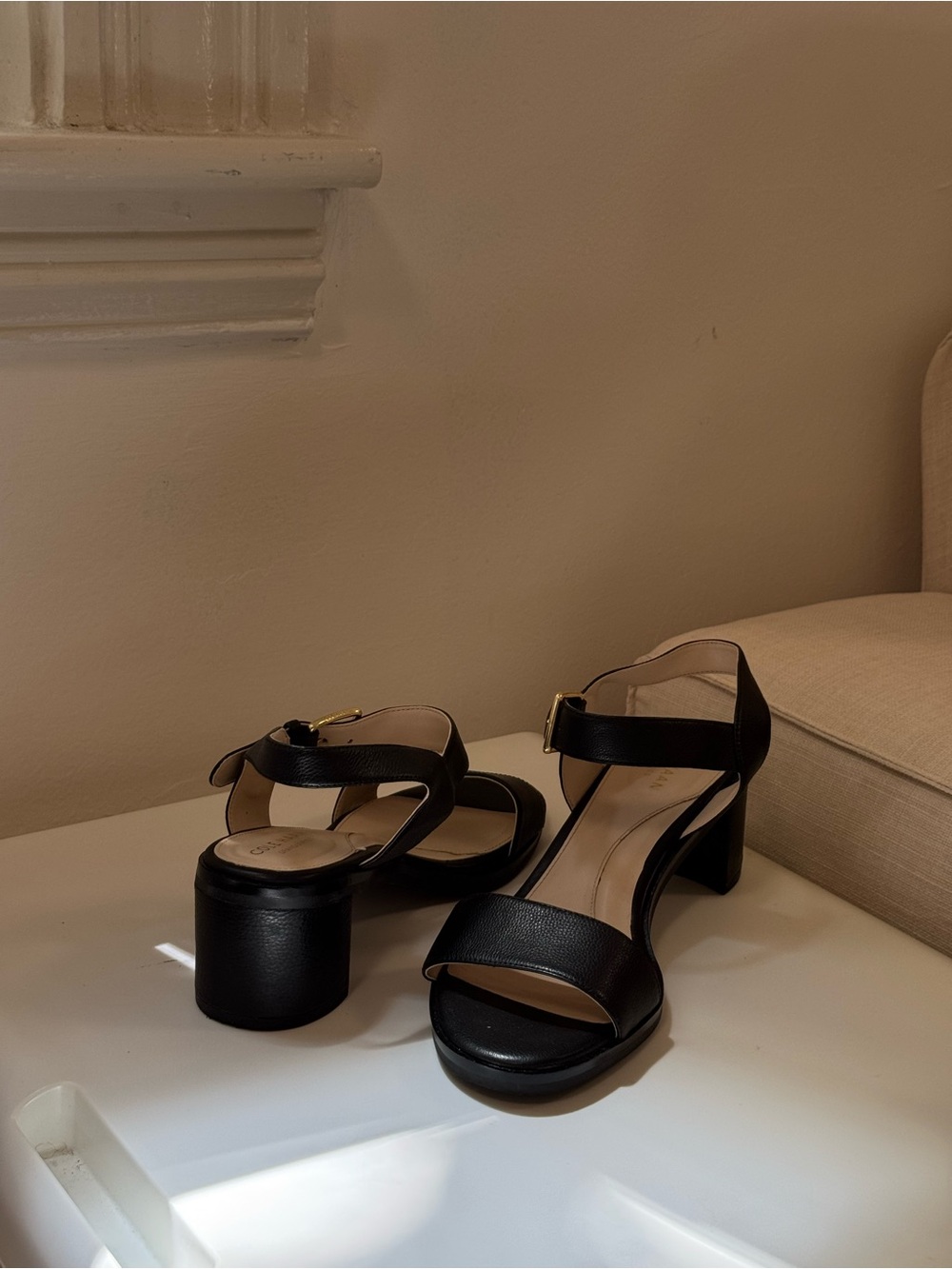 Black Heels Sandals - Picture 4 of 4